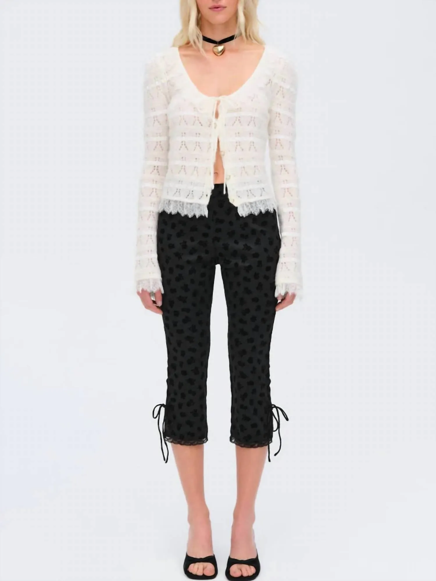 Cardigan Jayla en crème