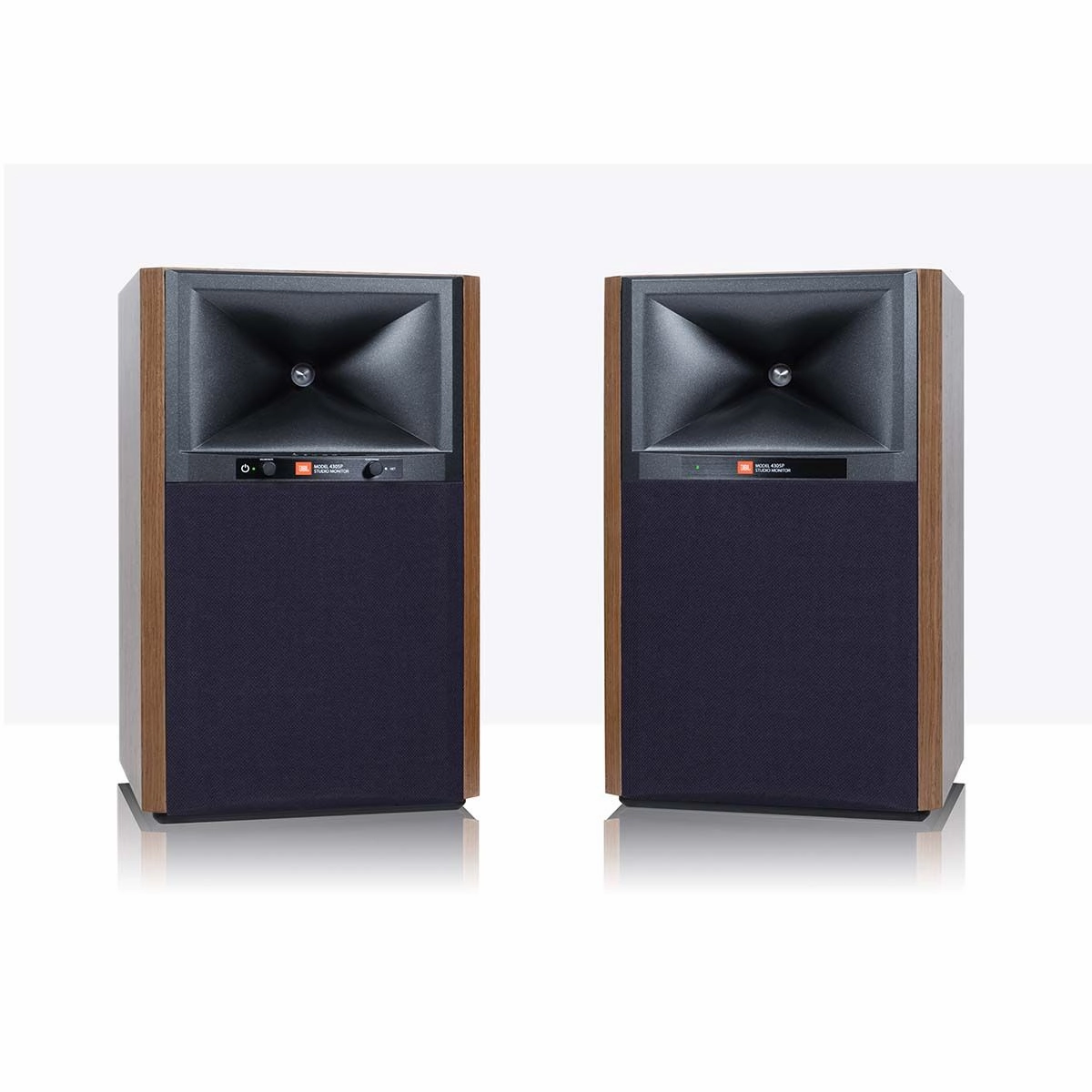 JBL: 4305P Powered Bookshelf Speakers w/ Streaming - Pair