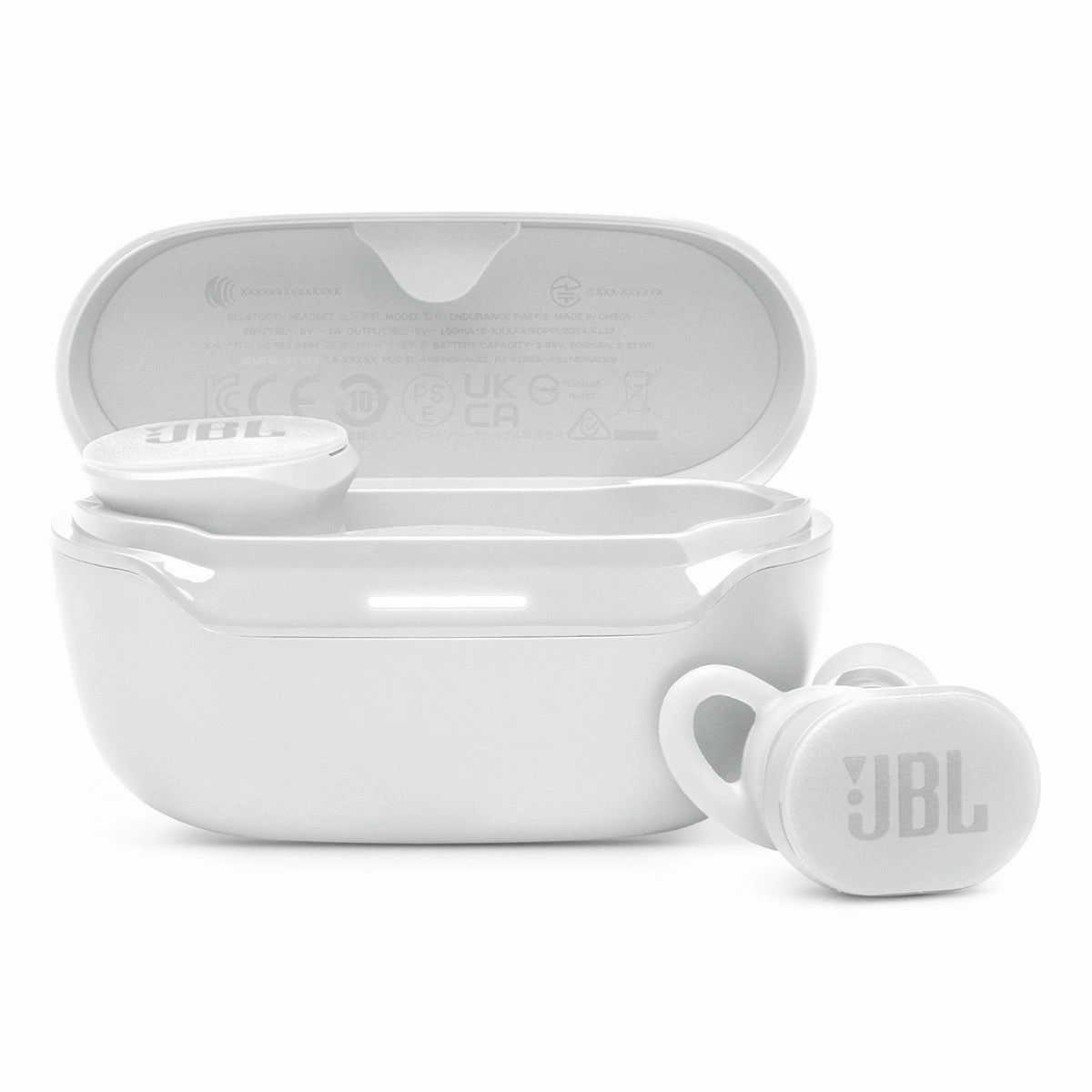 JBL Endurance Race 2 Noise Cancelling True Wirelss Sport Headphones (White) hi-fi audio receiver with HDMI,hi-fi speaker terminal,hi-fi home hi-res audio