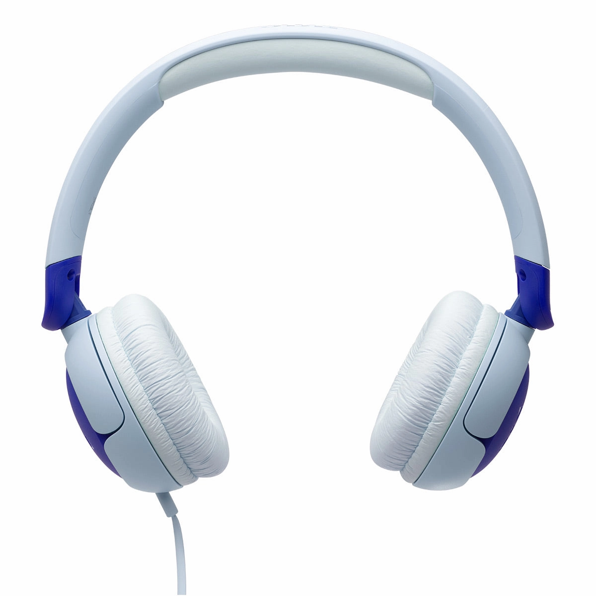 JBL jr320 Kid Safe On-Ear Wired Headphones (Blue)