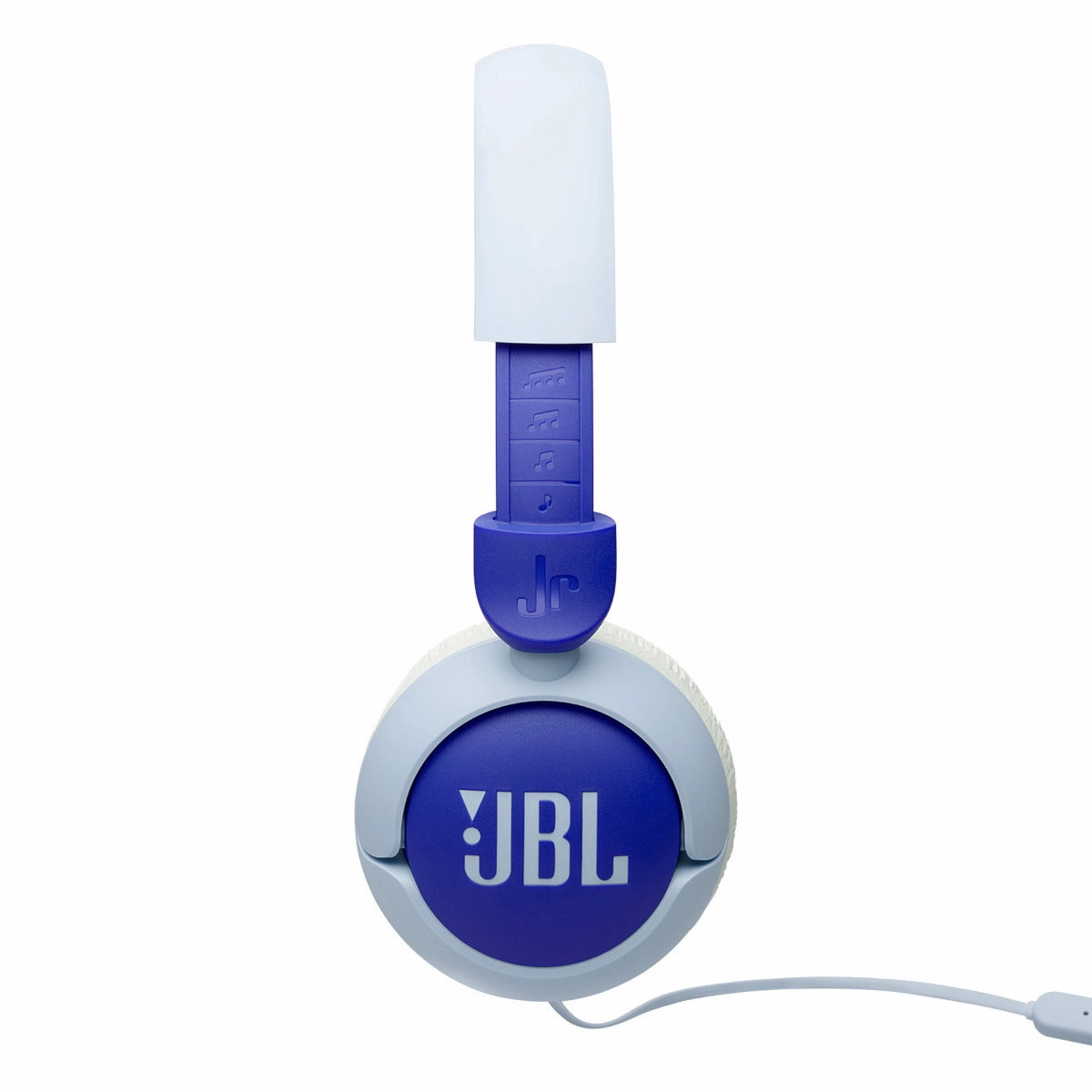 JBL jr320 Kid Safe On-Ear Wired Headphones (Blue)