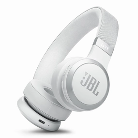 JBL Live 670NC Wireless On-Ear Adaptive Noise Cancelling Headphones (White) hi-fi audio receiver with HDMI,hi-fi speaker terminal,hi-fi home hi-res audio