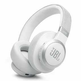 JBL Live 770NC Wireless Over-Ear Adaptive Noise Cancelling Headphones (White) hi-fi audio receiver with HDMI,hi-fi speaker terminal,hi-fi home hi-res audio