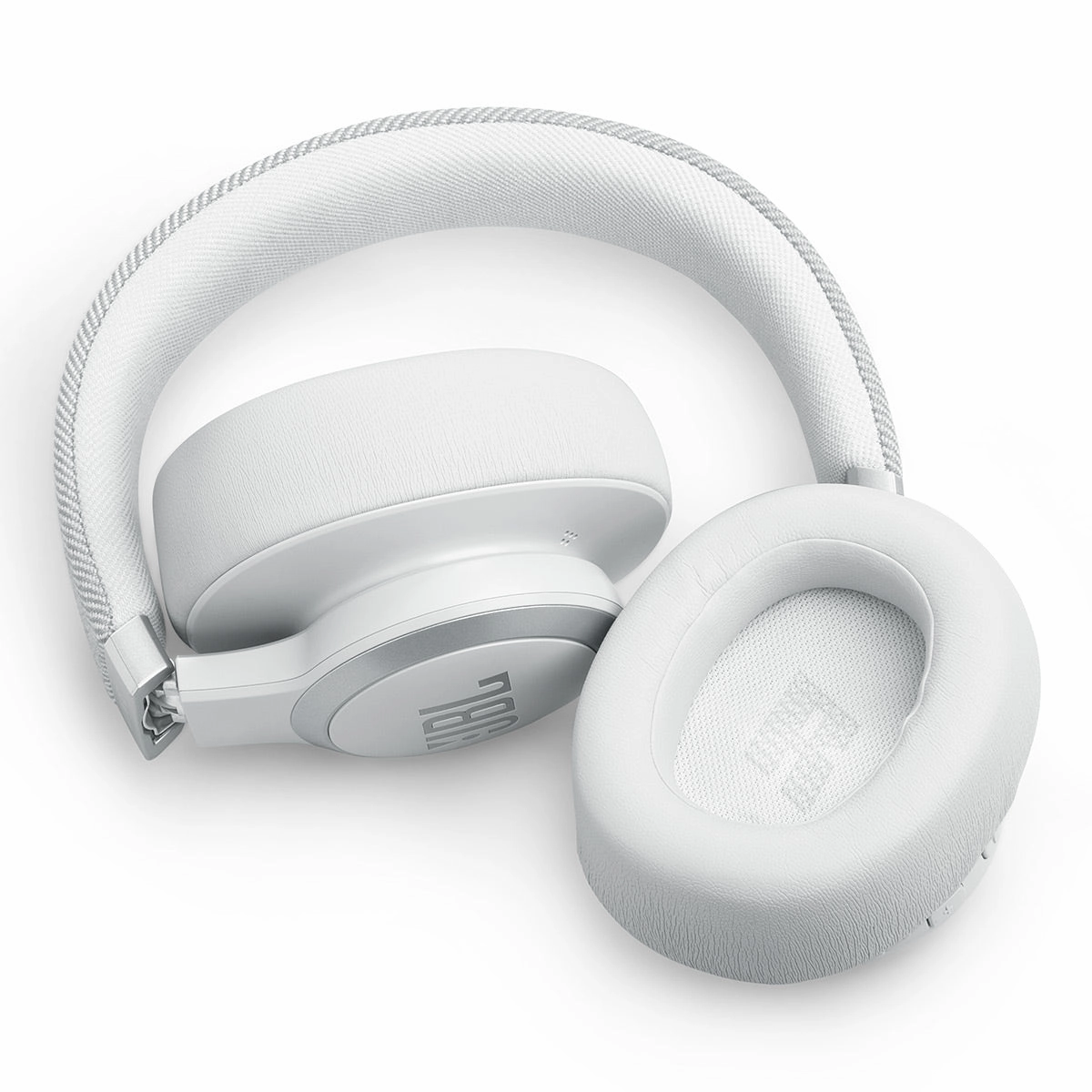 JBL Live 770NC Wireless Over-Ear Adaptive Noise Cancelling Headphones (White)