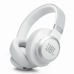JBL Live 770NC Wireless Over-Ear Adaptive Noise Cancelling Headphones (White) hi-fi unbalanced input,hi-fi signal purity,hi-fi acoustic panel