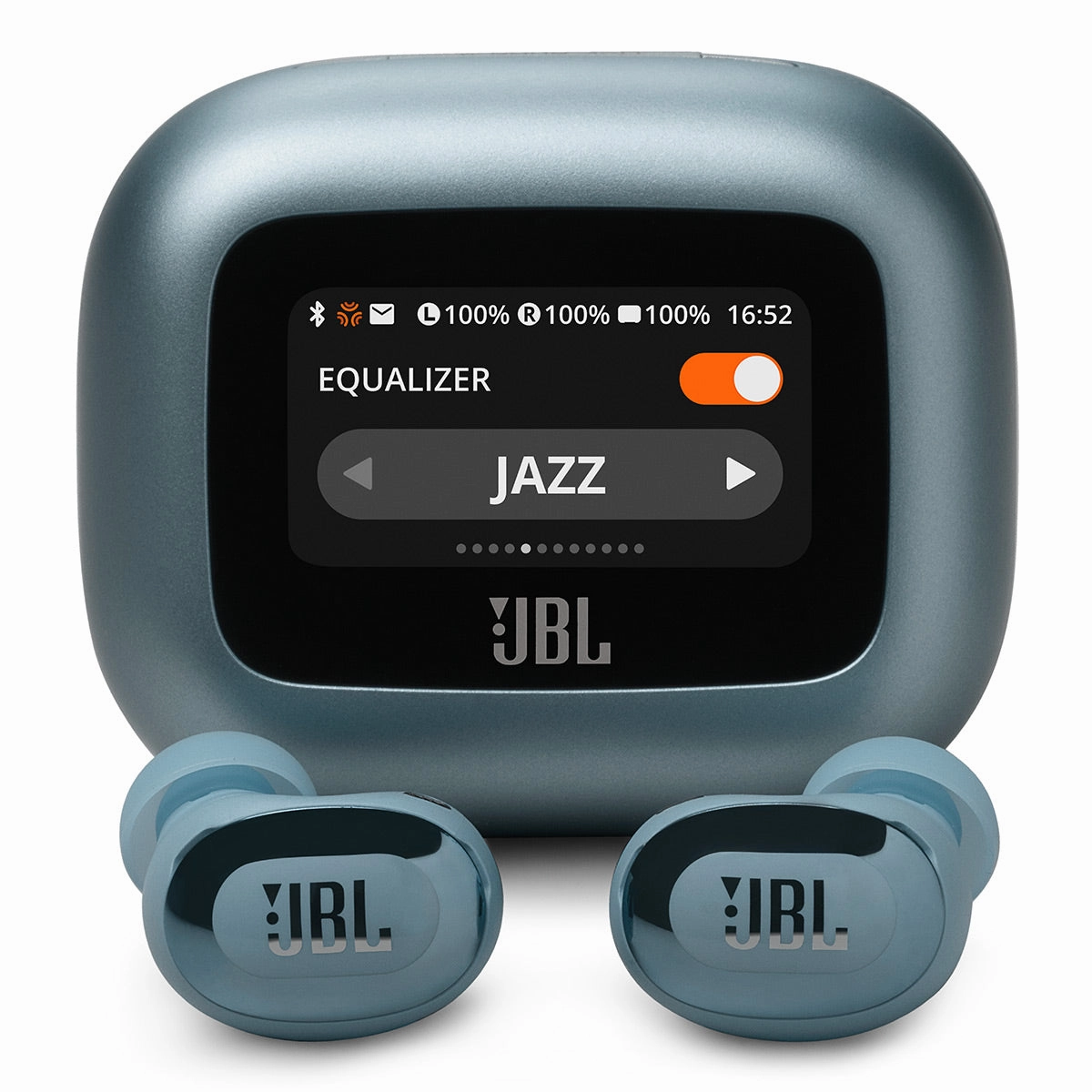 JBL Live Buds 3 Noise-Cancelling Earbuds with Smart Case (Blue) hi-fi audio receiver with HDMI,hi-fi speaker terminal,hi-fi home hi-res audio
