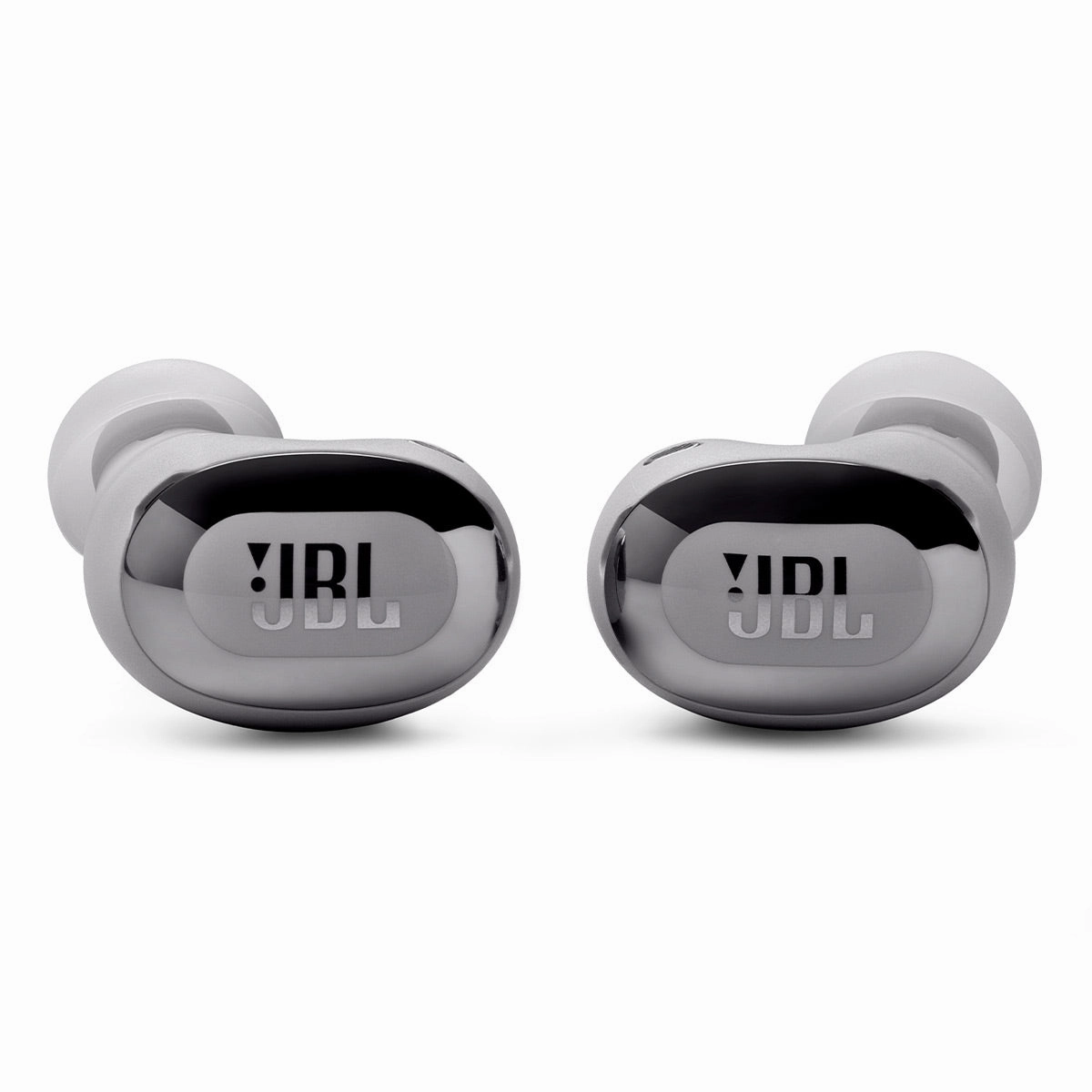 JBL Live Buds 3 Noise-Cancelling Earbuds with Smart Case (Silver)