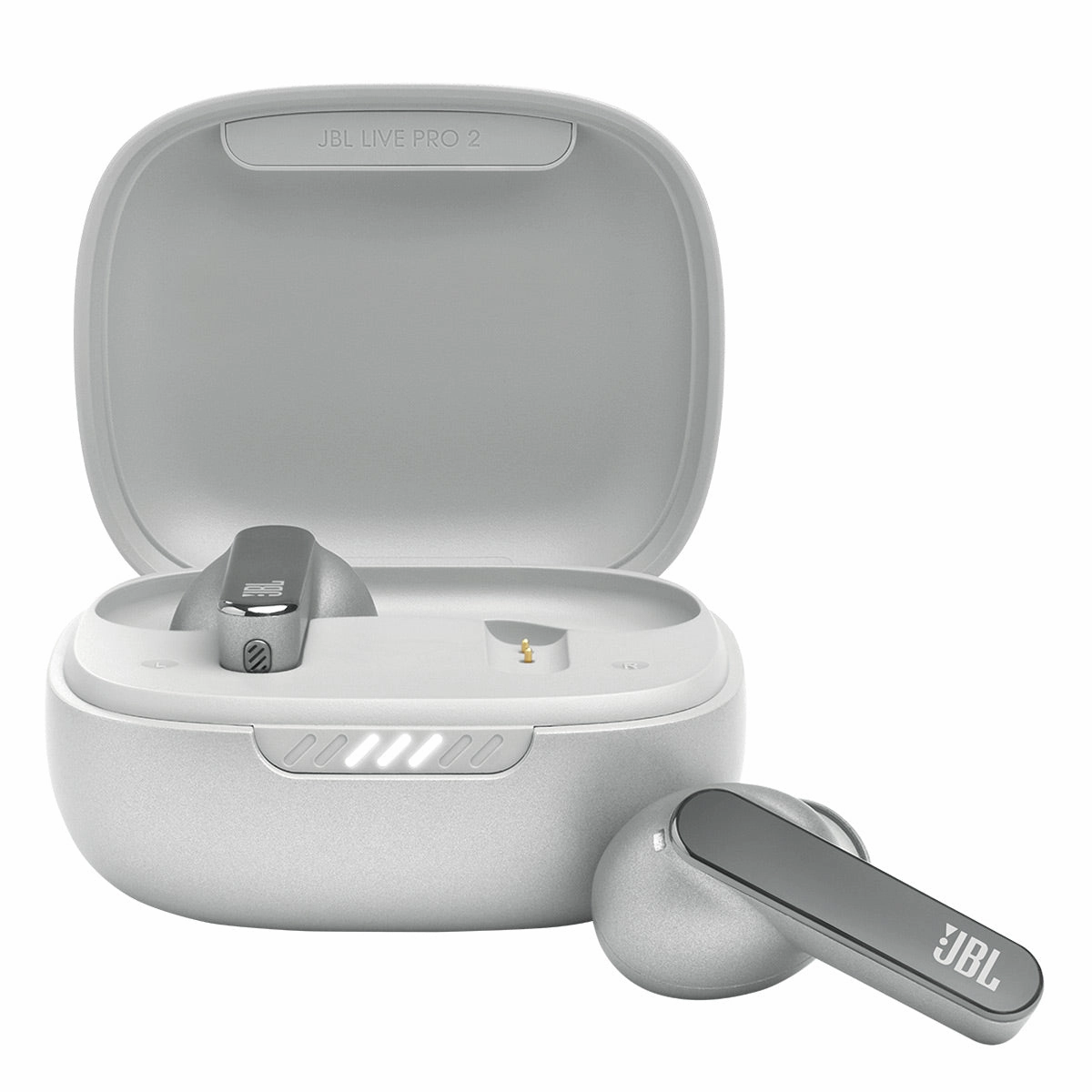 JBL Live Pro 2 True Wireless Noise Cancelling Earbuds (Silver) hi-fi audio receiver with HDMI,hi-fi speaker terminal,hi-fi home hi-res audio