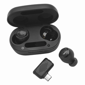 JBL Quantum TWS Air Gaming True Wireless Earbuds (Black) hi-fi audio receiver with HDMI,hi-fi speaker terminal,hi-fi home hi-res audio