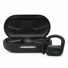 JBL Soundgear Sense Hybrid Open-Ear Headphones with Detachable Neckband (Black)