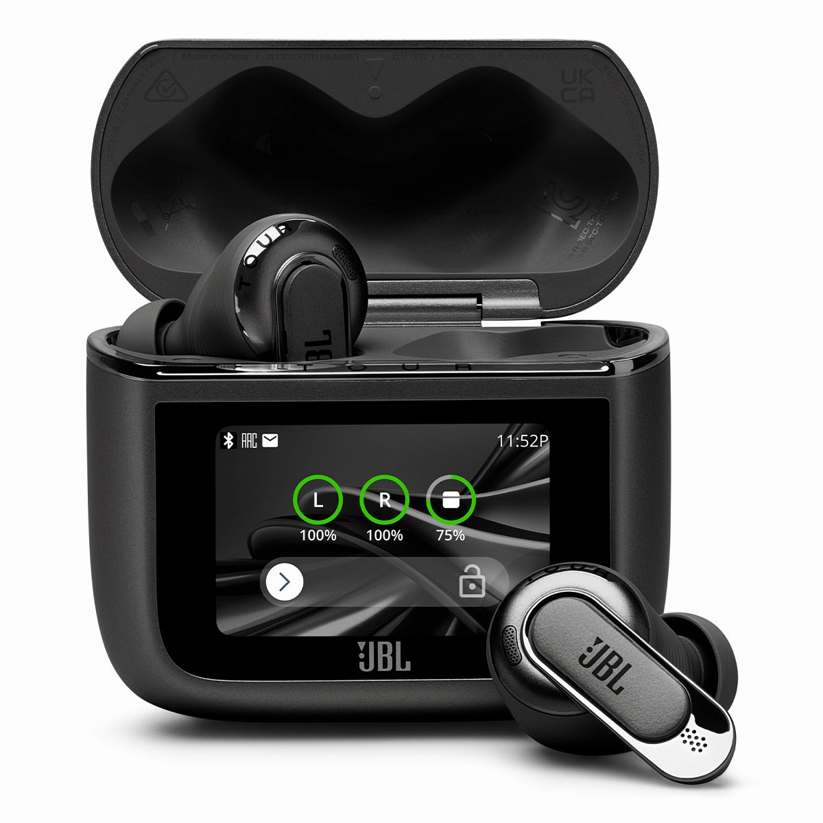 JBL Tour Pro 3 Noise Cancelling True Wireless Earbuds with Smart Case (Black) hi-fi audio receiver with HDMI,hi-fi speaker terminal,hi-fi home hi-res audio