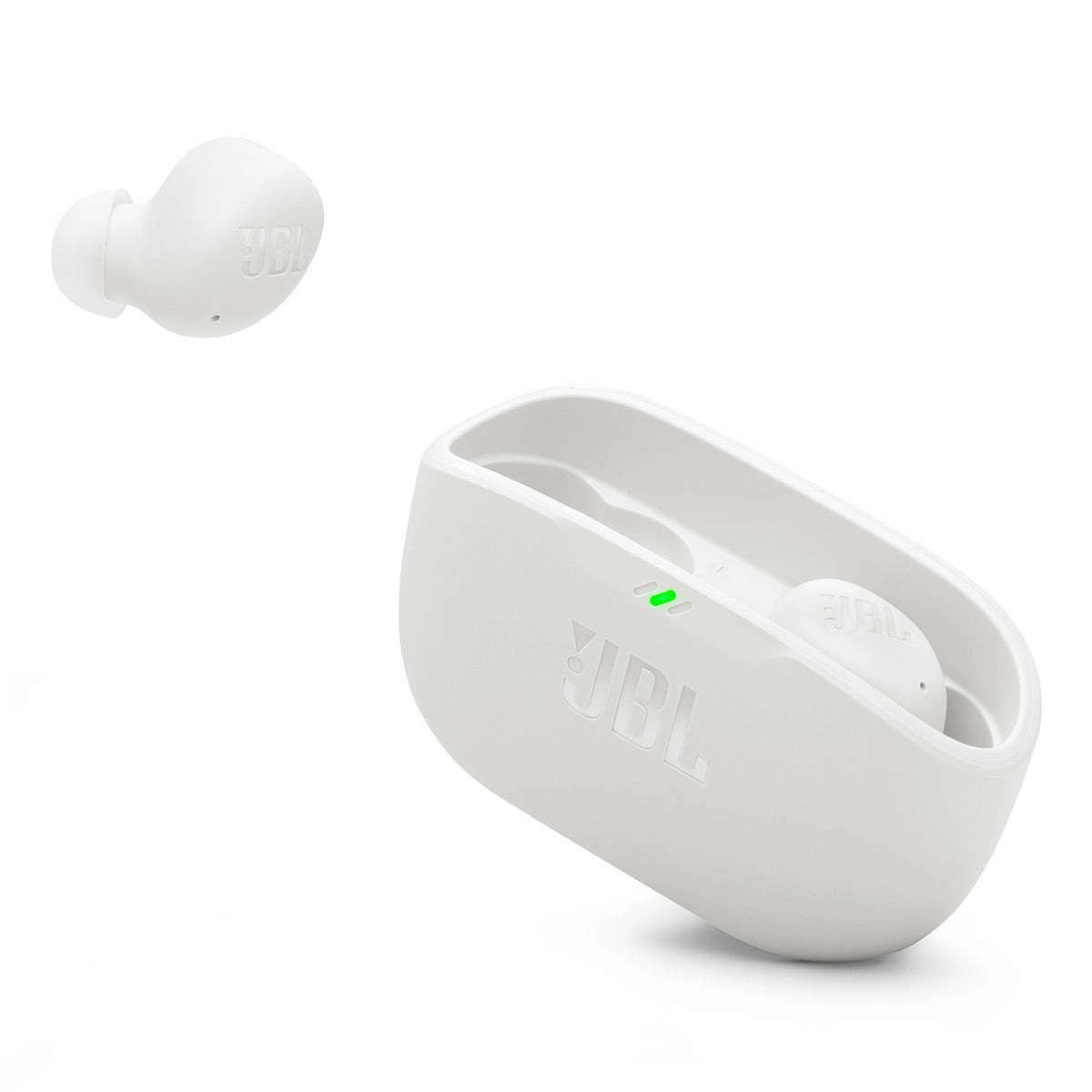 JBL Vibe Buds 2 True Wireless Noise Cancelling Headphones (White)