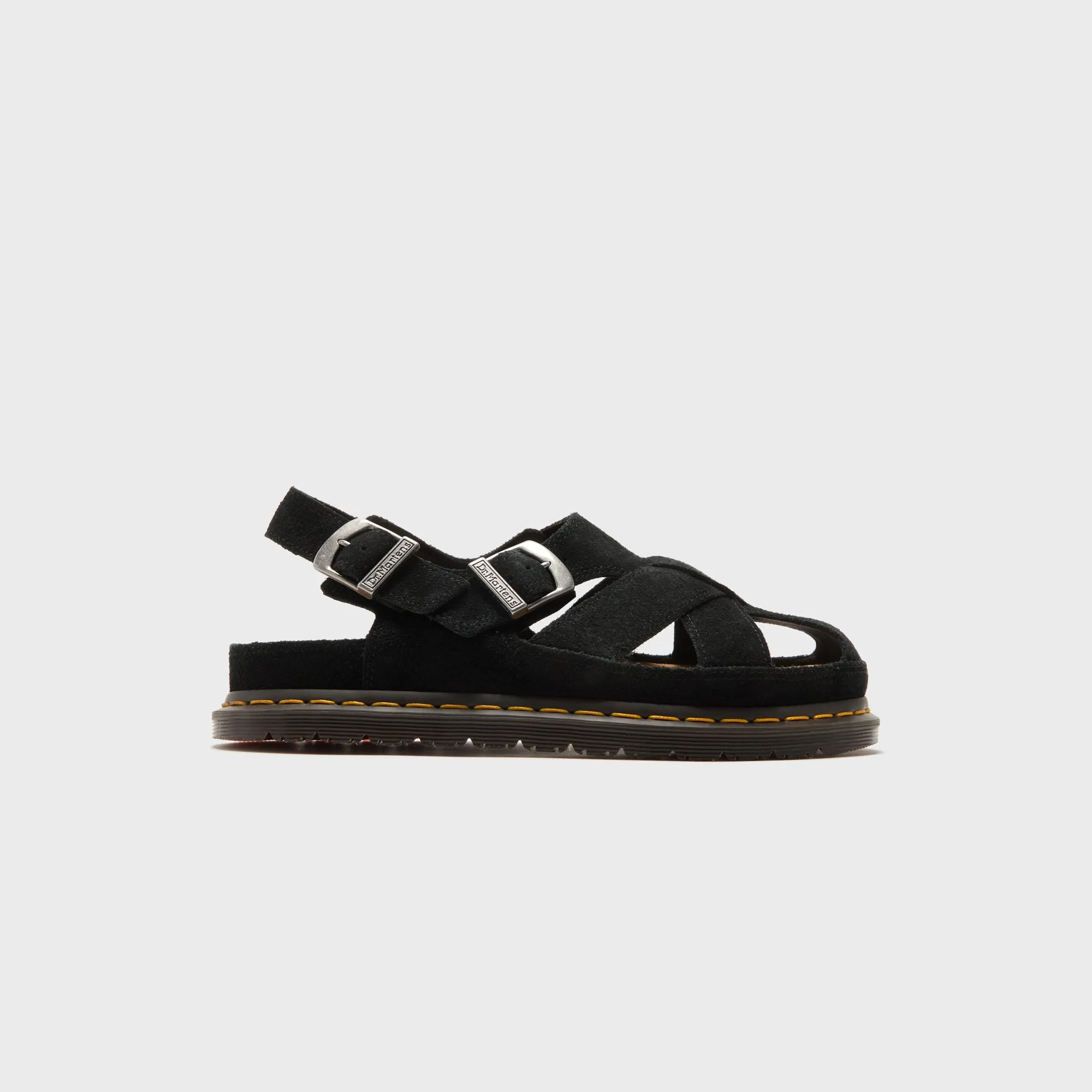Dr. Martens Archive Fisherman - Black Reinforced Stitching