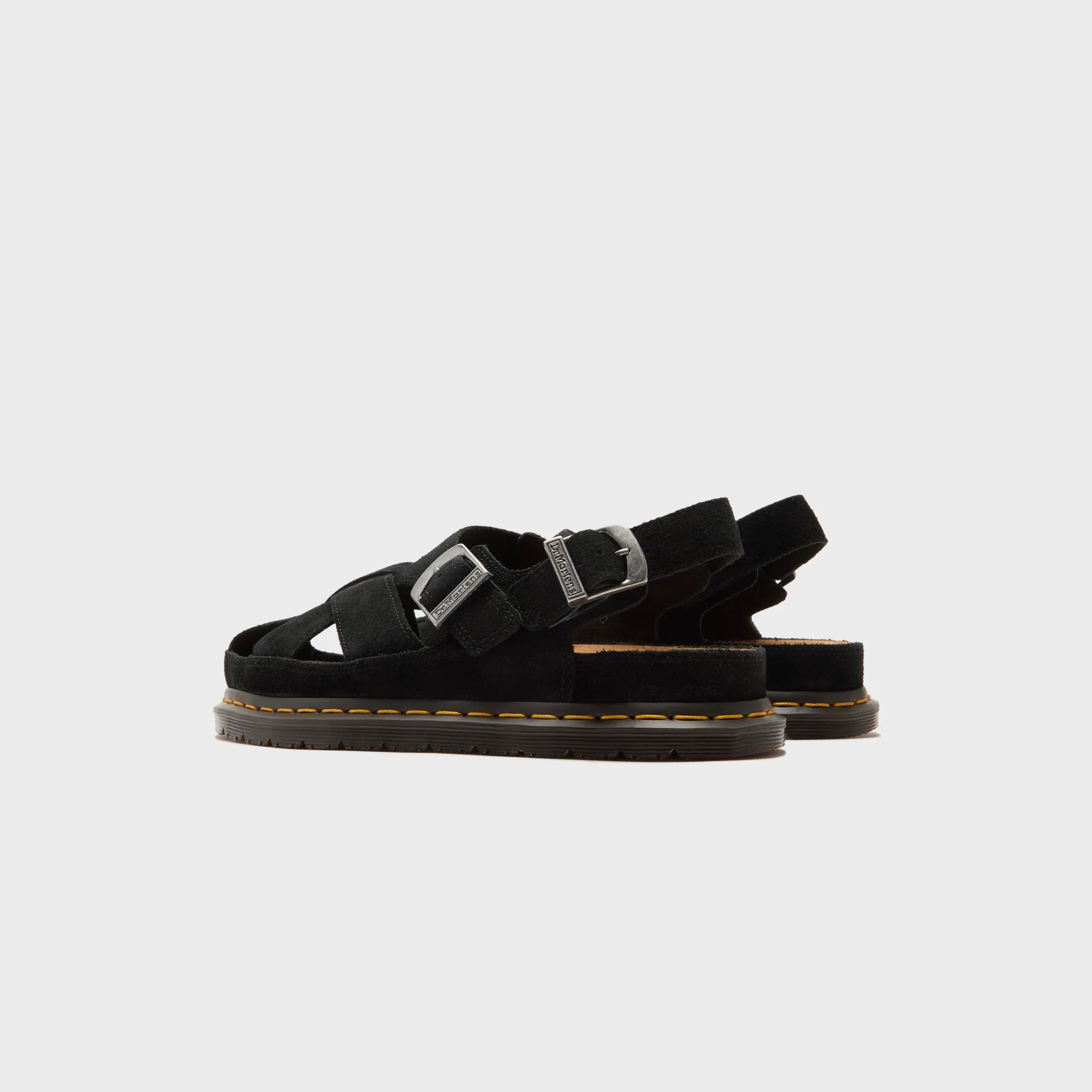 Dr. Martens Archive Fisherman - Black Supportive And Energy Transfer And Anti Blister Travel - Friendly