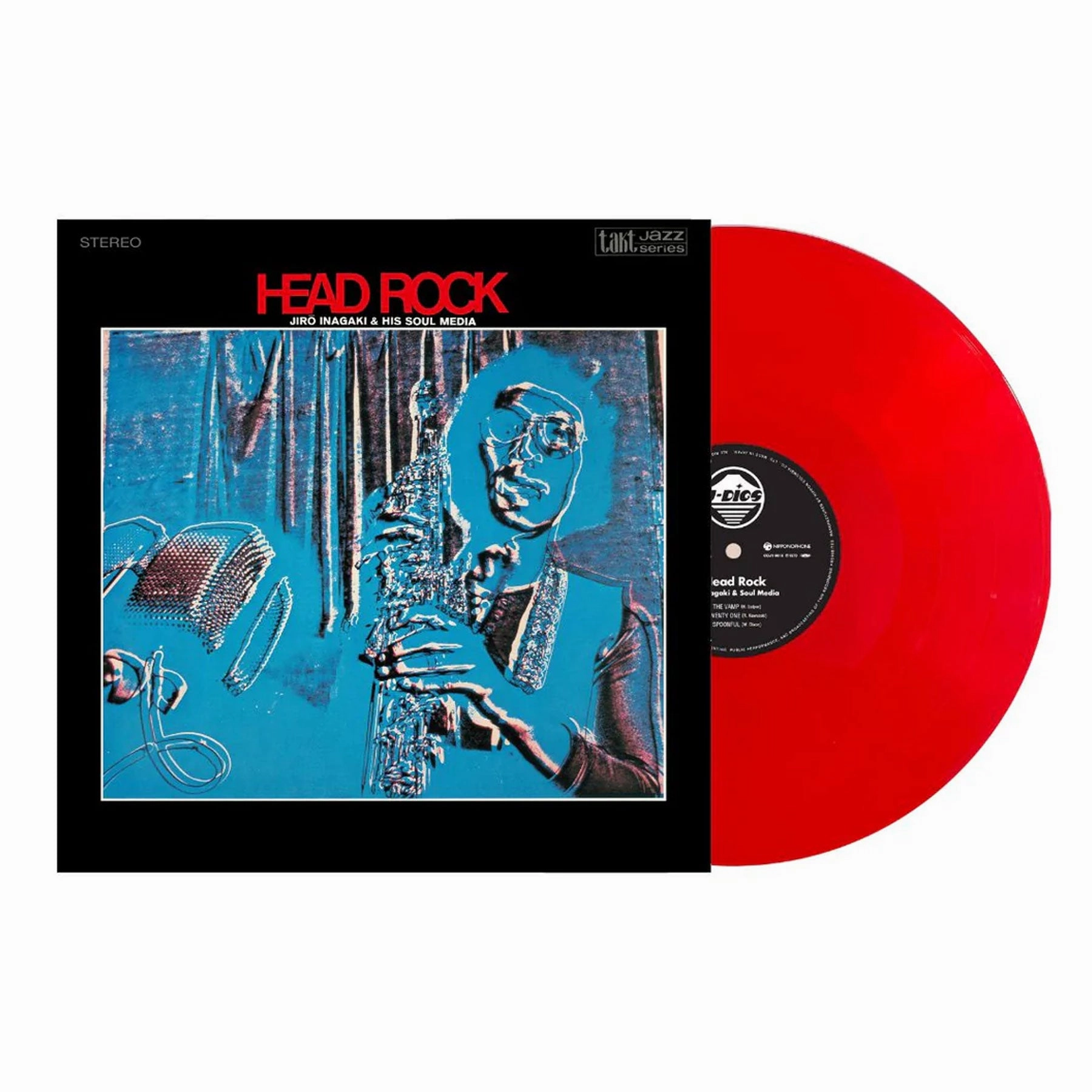 Jiro Inagaki & Soul Media: Head Rock (Red Colored Vinyl) Vinyl LP - PRE-ORDER