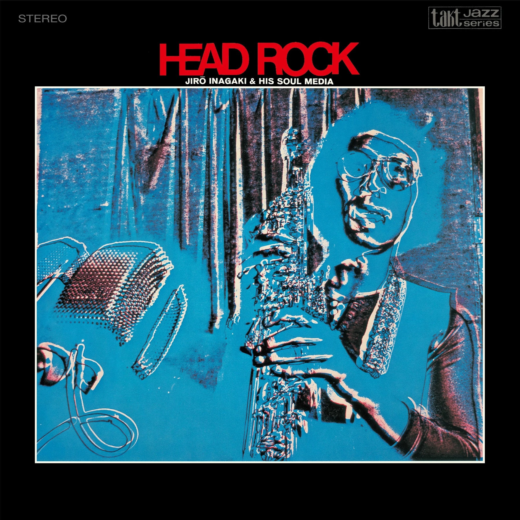 Jiro Inagaki & Soul Media: Head Rock (Red Colored Vinyl) Vinyl LP - PRE-ORDER