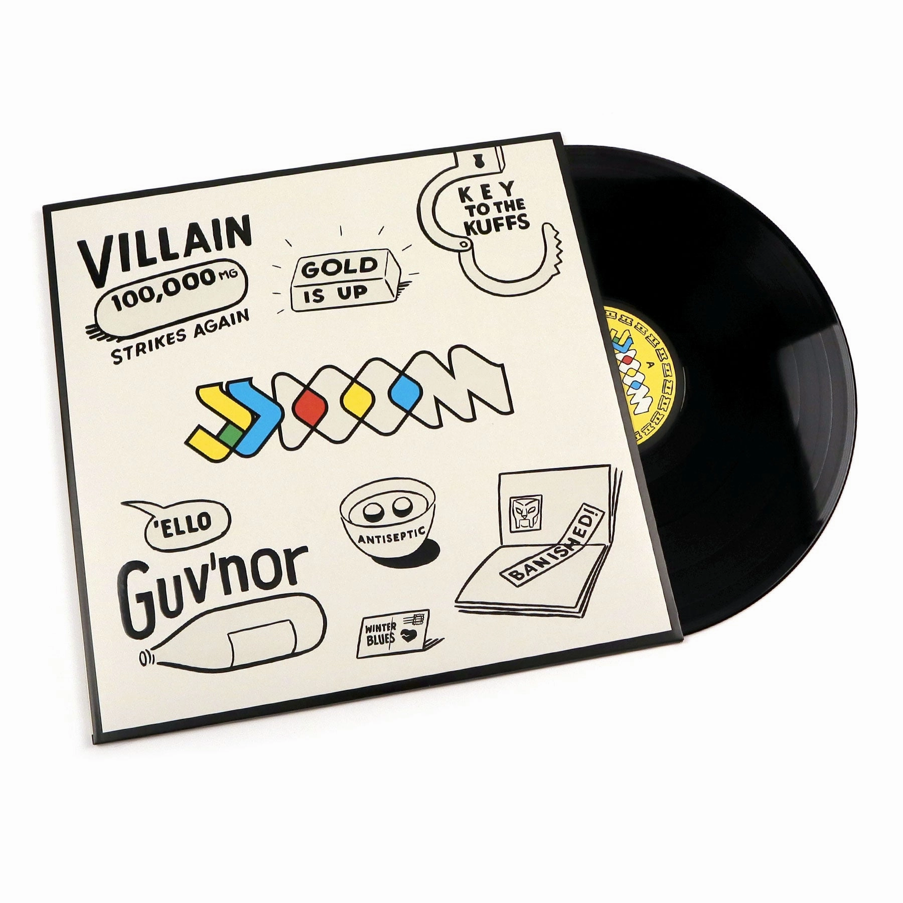 JJ DOOM: Key To The Kuffs (MF Doom, Jneiro Jarel) Vinyl 2LP
