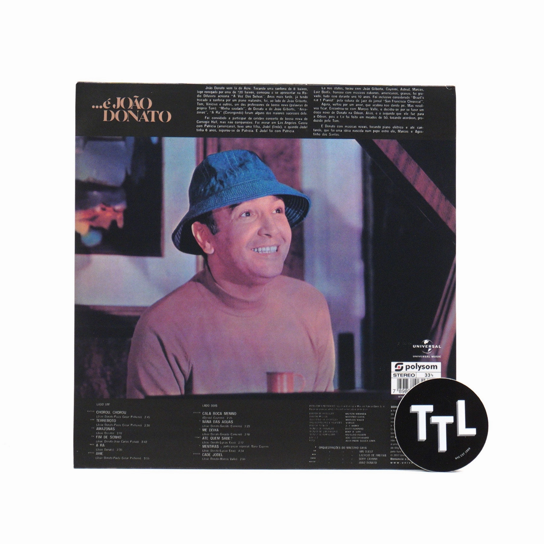 Joao Donato: Quem E Quem (180g, Brazil Import) Vinyl LP