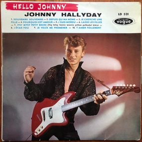 JOHNNY HALLYDAY-HELLO JOHNNY - COLOURED LP  (Arrives in 4 Days) hi-fi headphone dock,hi-fi coaxial cable,hi-fi optical cable