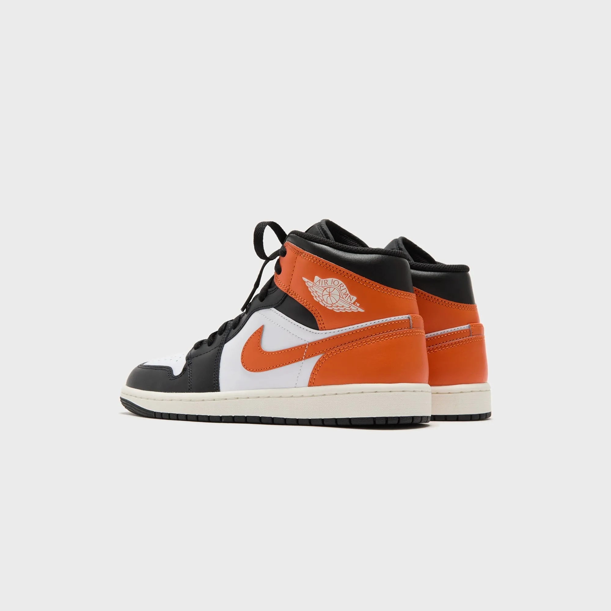 Jordan Air Jordan 1 Mid - Starfish / Black / White / Sail Great Value Game-Changer Footwear