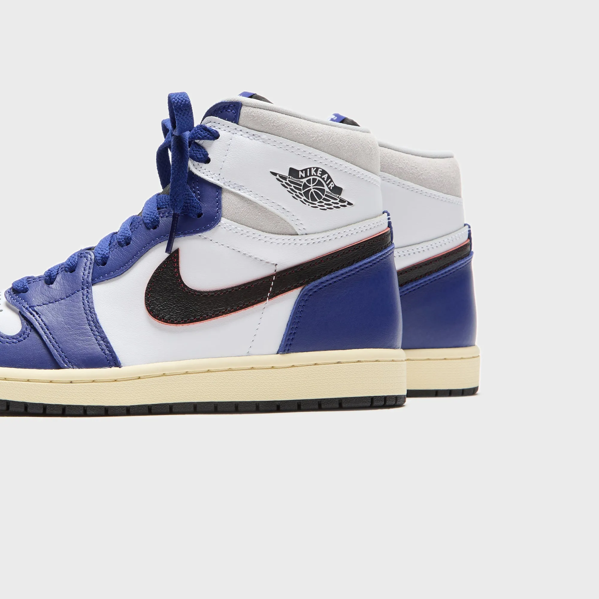 Dare to Lead Jordan Air Jordan 1 Retro High Og -  White / Black / Neutral Grey / Deep Royal Blue / Muslin
