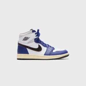 Jordan Air Jordan 1 Retro High Og -  White / Black / Neutral Grey / Deep Royal Blue / Muslin Black Friday Sale Clearance Sale