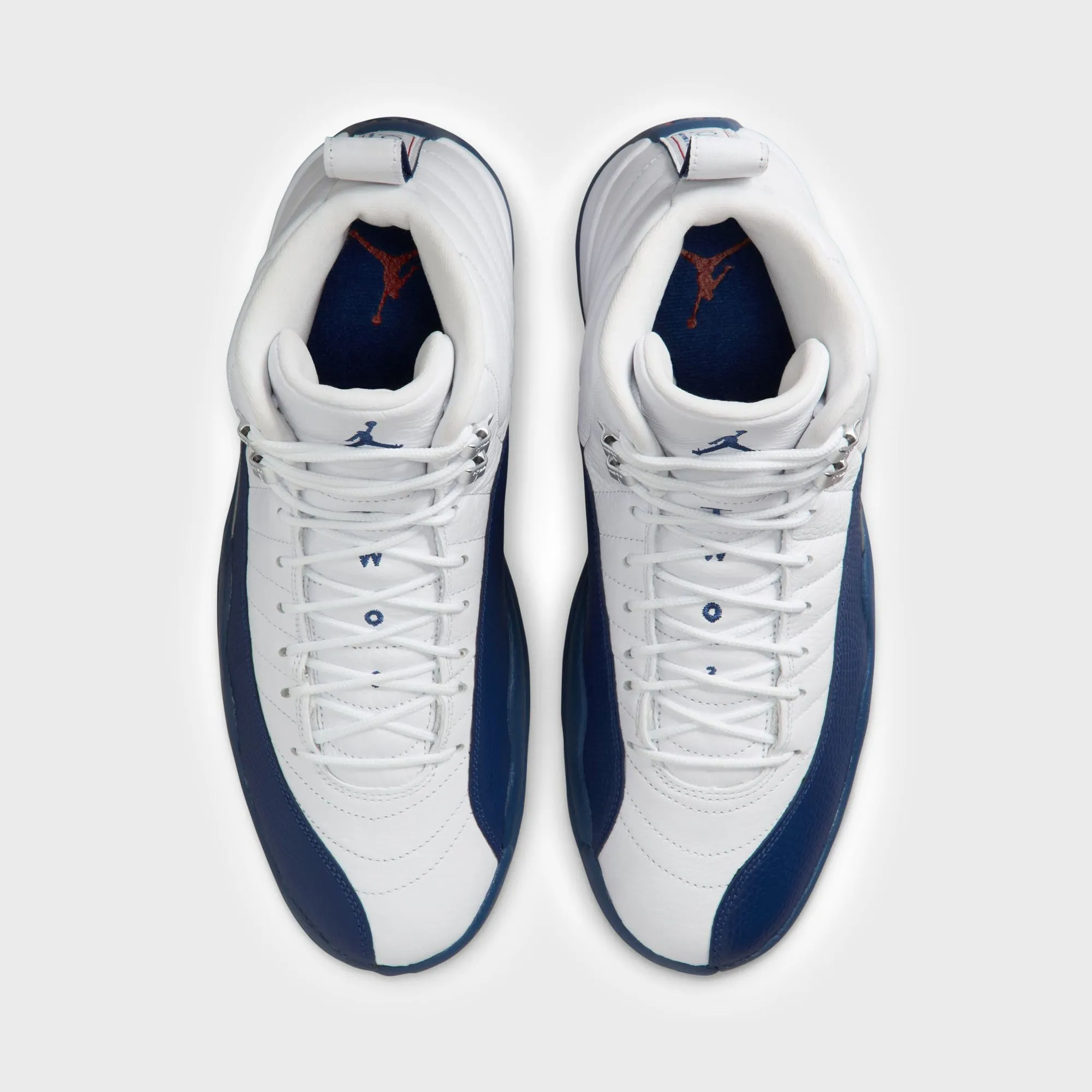 Steal Jordan Air Jordan 12 Retro - White / French Blue / Metallic Silver