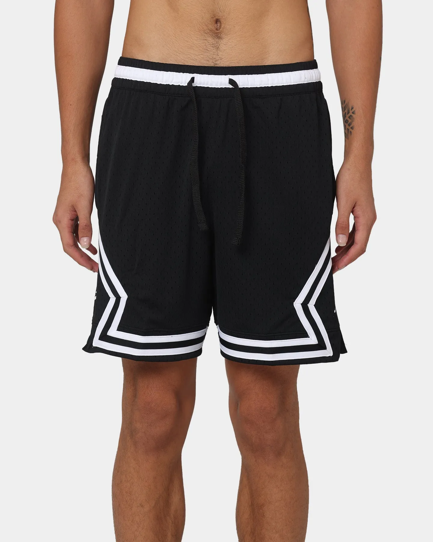 Short de sport Jordan Dri-FIT Diamond Noir/Blanc