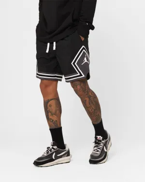 Short sportif Jordan Dri-FIT en tissu diamanté Noir/Blanc/Ombre foncée