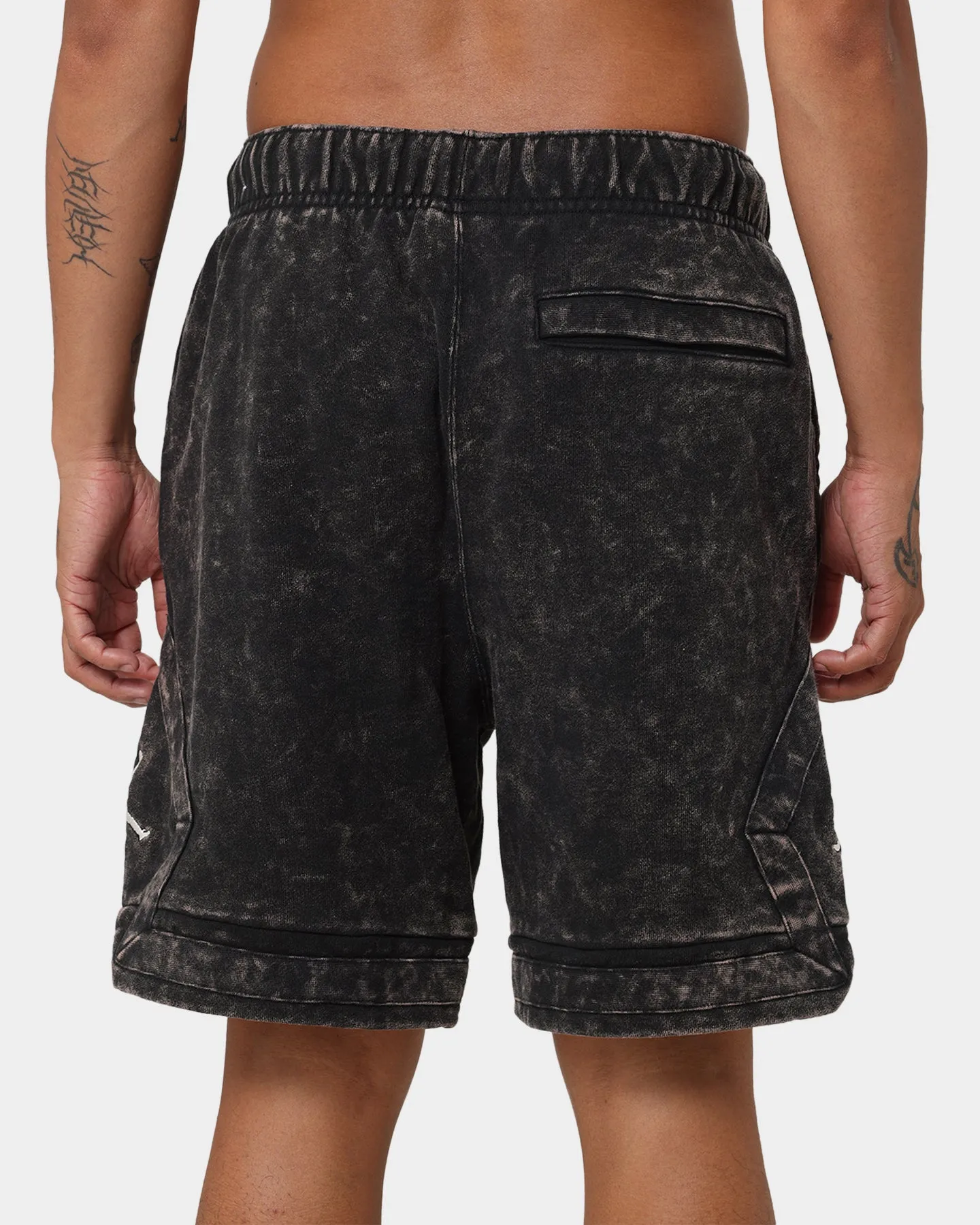Jordan Essential Shorts en polaire lavée Noir/Voile