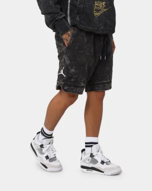 Jordan Essential Shorts en polaire lavée Noir/Voile