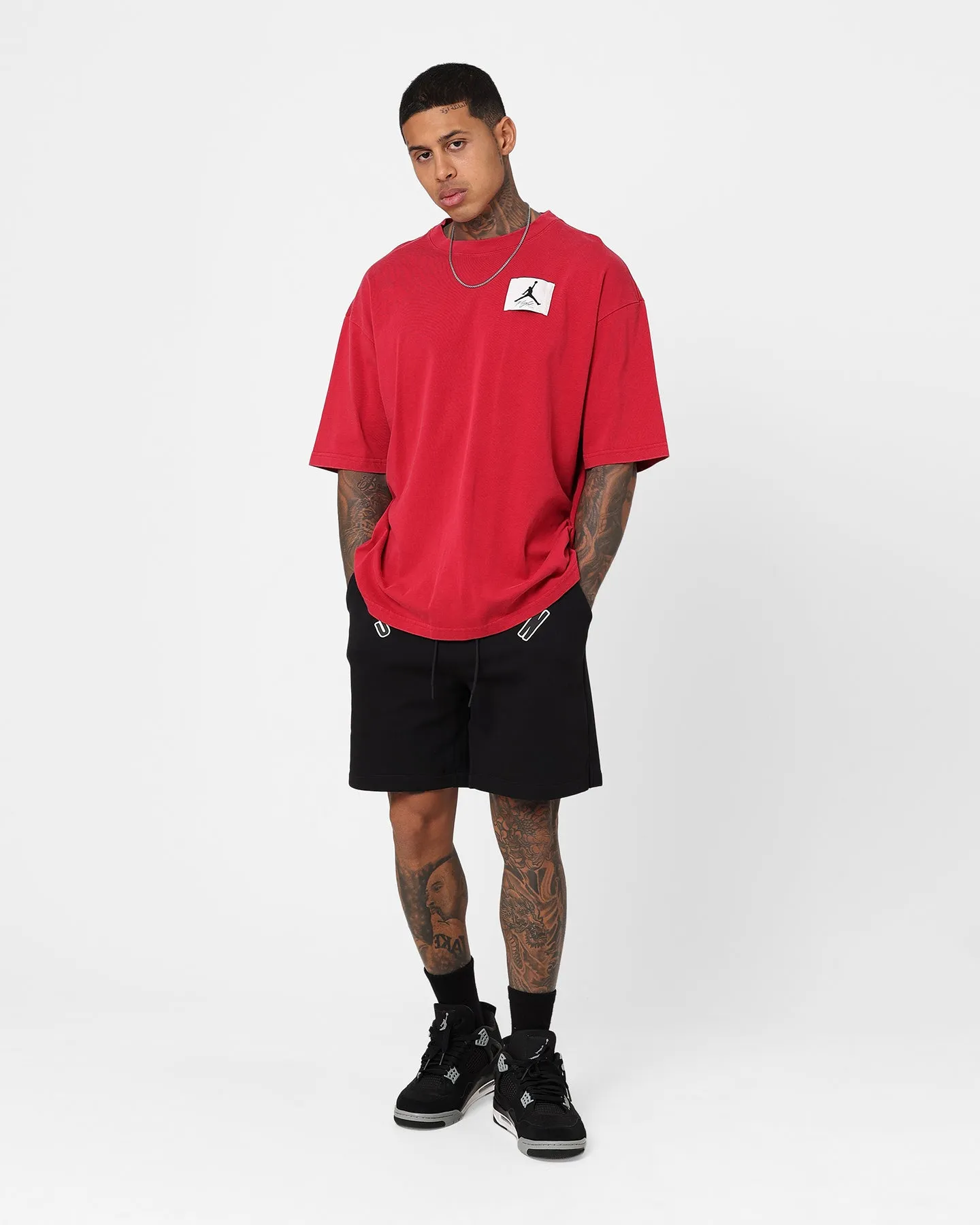Short en molleton Jordan Flight MVP Noir/Voile