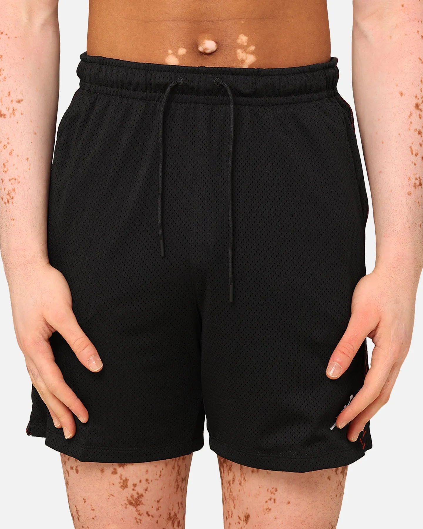 Short en mesh Jordan Flight MVP Noir/Rouge Dune