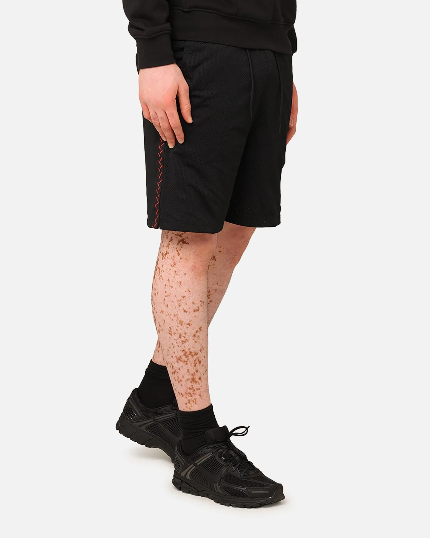 Short en mesh Jordan Flight MVP Noir/Rouge Dune