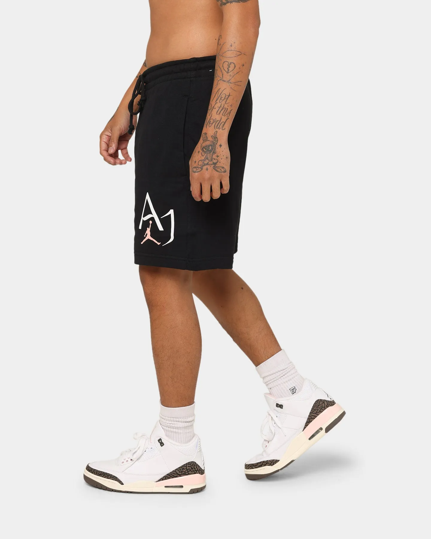 Jordan MJ Sport DNA Shorty en polaire Noir