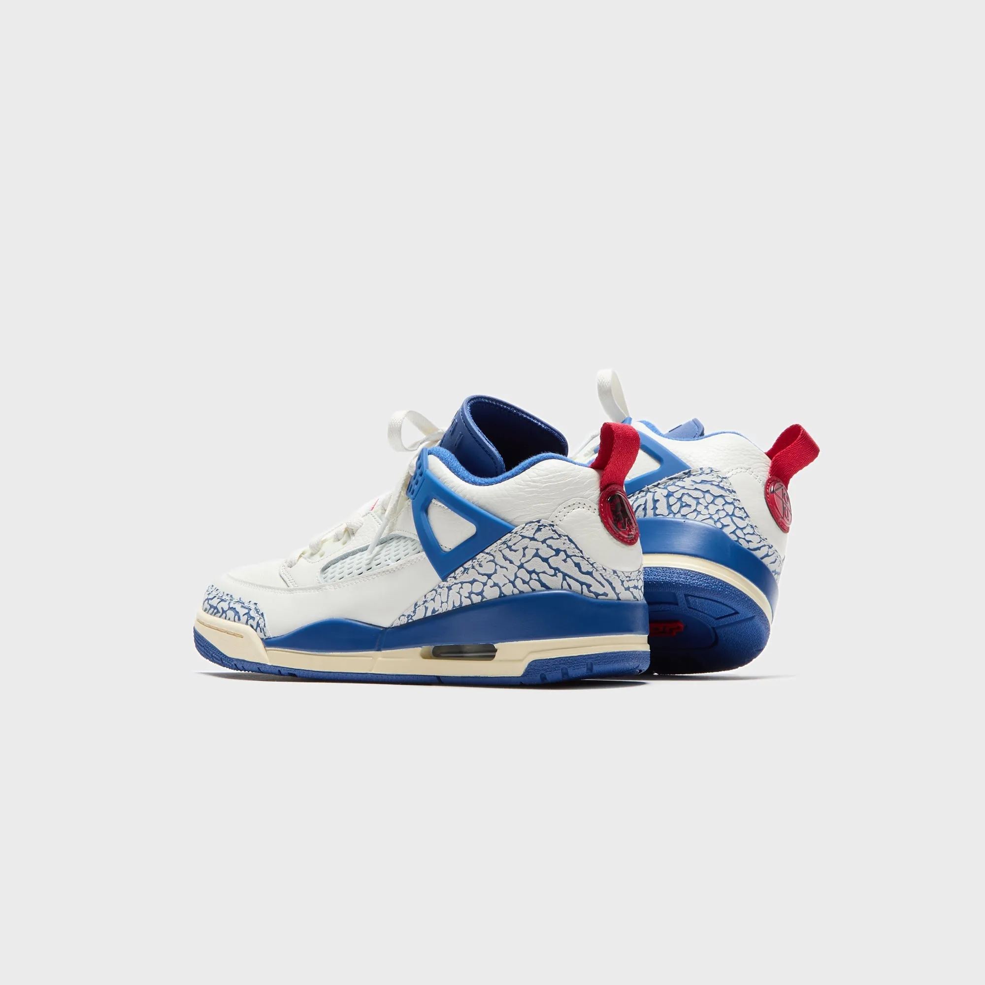 Jordan Spizike Low - Sail / Stormblue / Varsity Red / Muslin Anti-Blister Padding Slip-On Fashionable Design
