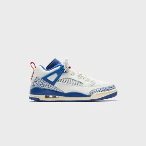 Hard Leather Anti-Fatigue Soles Jordan Spizike Low - Sail / Stormblue / Varsity Red / Muslin