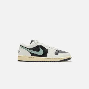 Sturdy Straps Build Adjustable Lens Jordan Wmns Air Jordan 1 Low - Anthracite / Jade Smoke / Sail