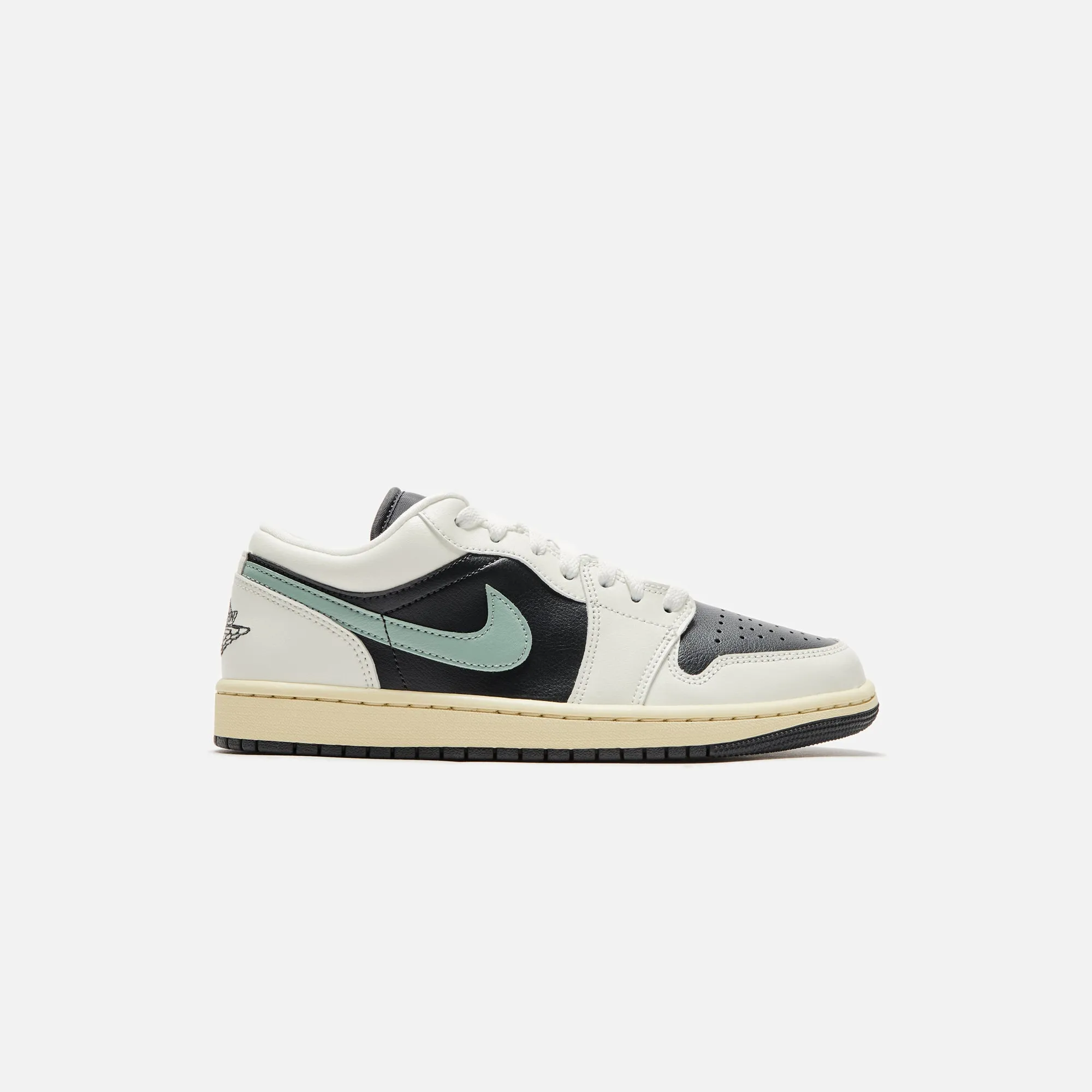 Sturdy Straps Build Adjustable Lens Jordan Wmns Air Jordan 1 Low - Anthracite / Jade Smoke / Sail