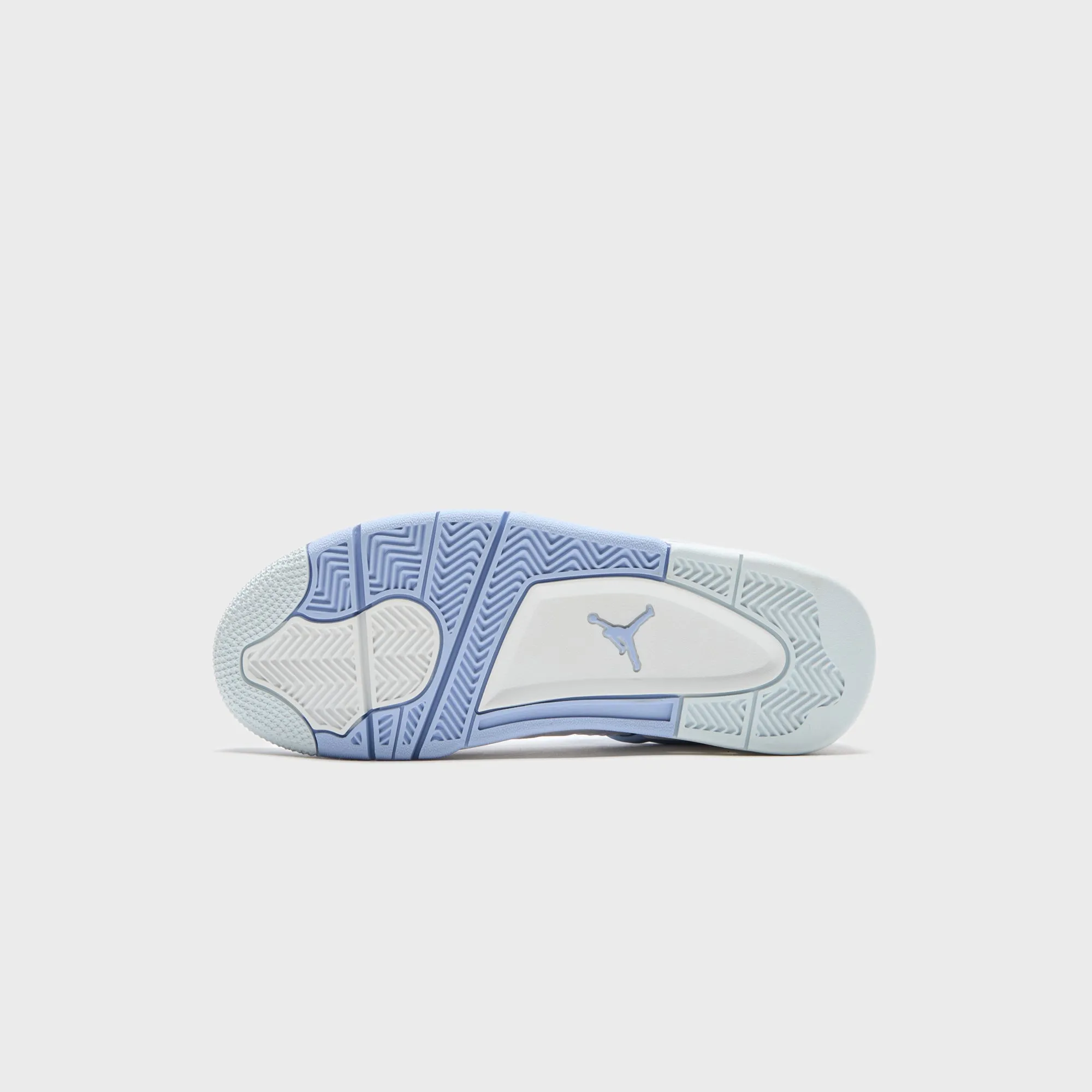 Indoor Footwear Self-Swimming Jordan Wmns Air Jordan 4 Retro - White / Aluminum / Blue Tint / Oil Green