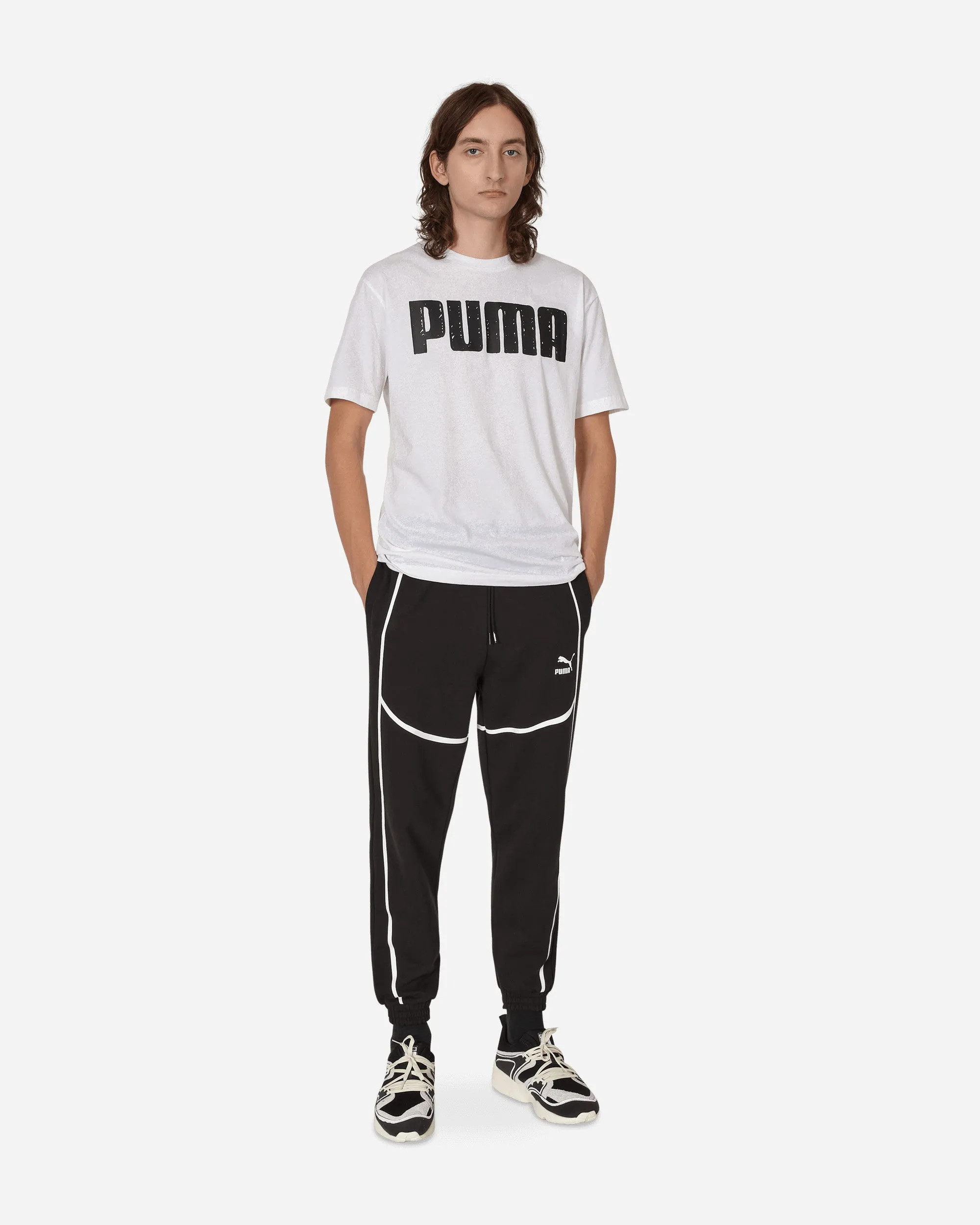 Joshua Vides Sweatpants Black Hand - Woven