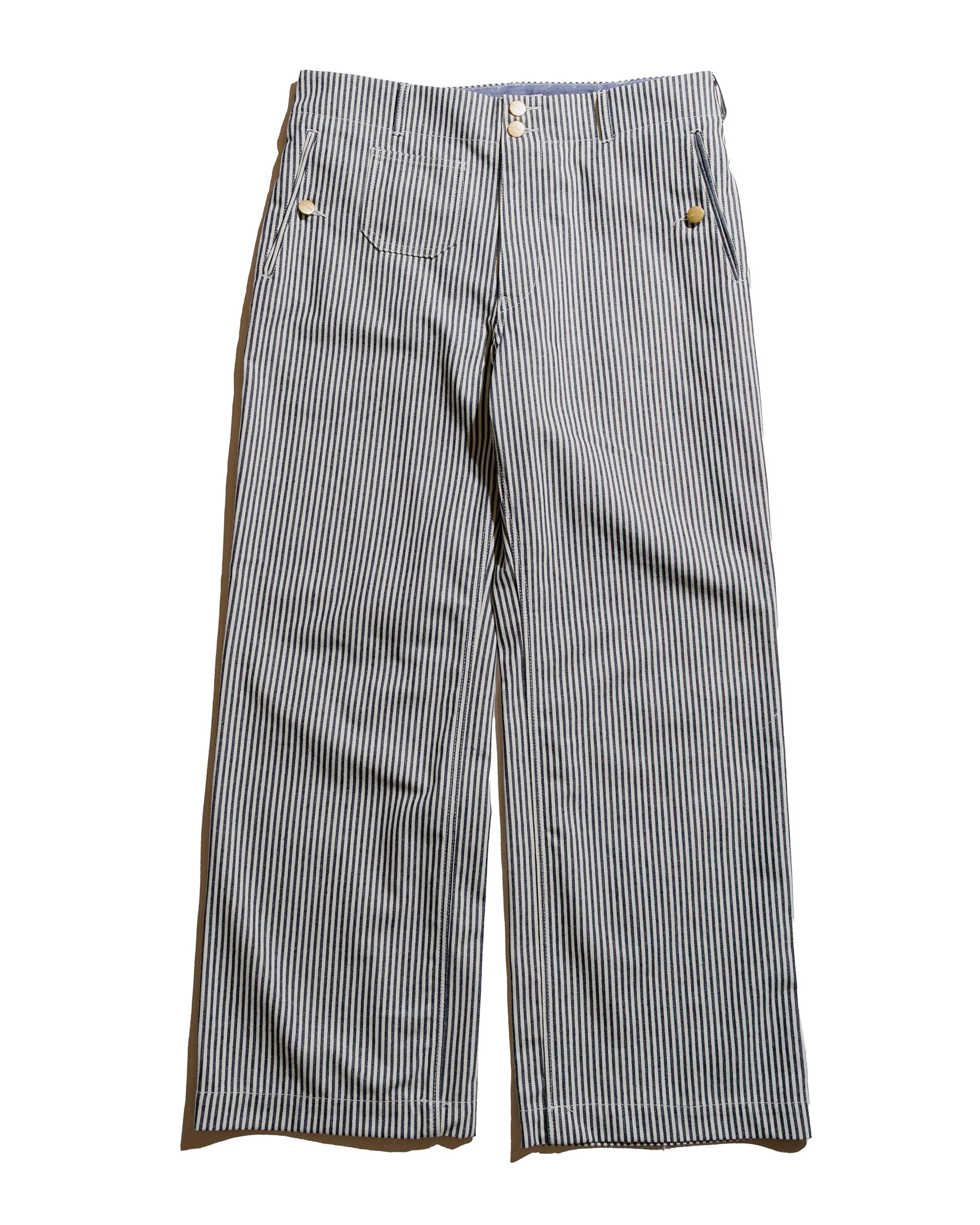 Junya Watanabe Man Carhartt W.I.P. Striped Pant Indigo/White Fold - Over