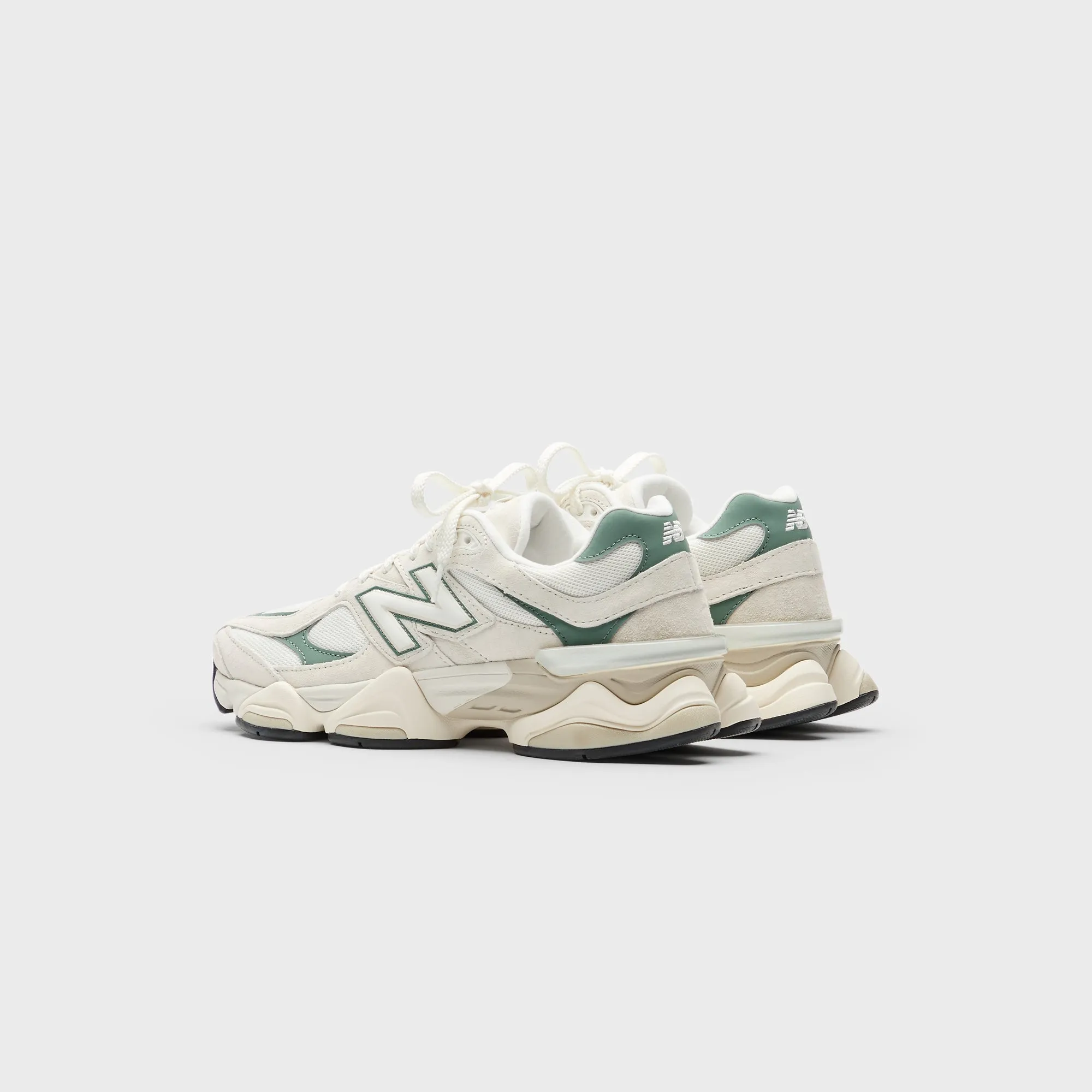New Balance 9060 - Linen / Dark Juniper Step Into Strength Independence Day Sale