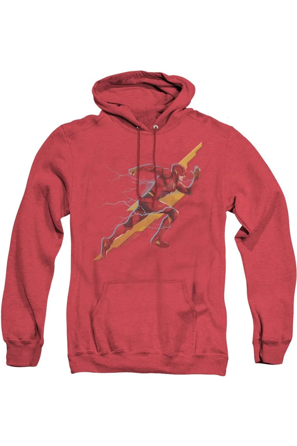 Justice League Film Flash Forward Sweat à capuche adulte Heather