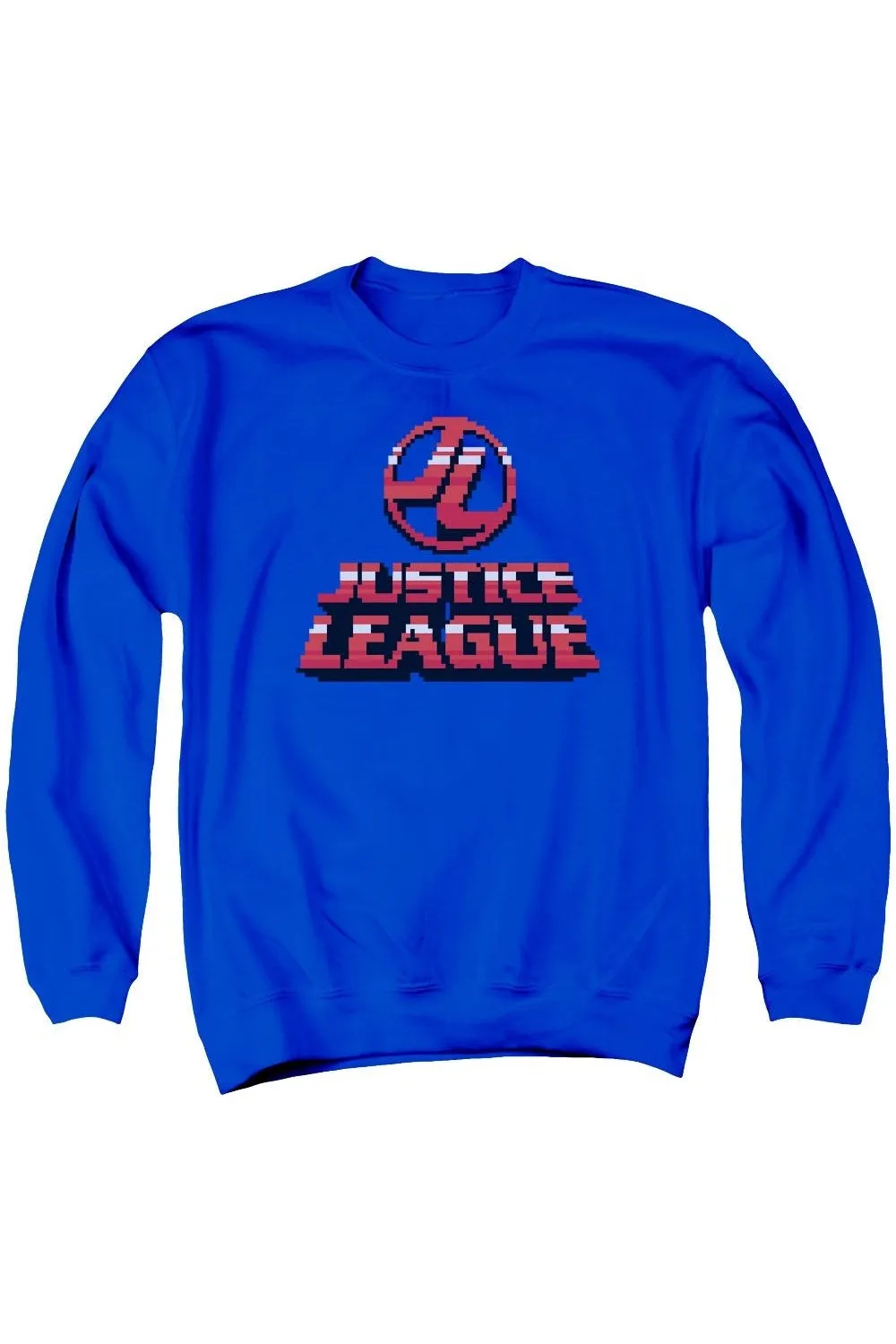 Justice League of America 8 Bit Justice League of America Sweat-shirt à capuche pour adulte