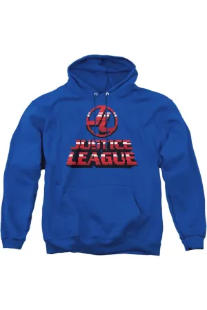 Justice League of America 8 Bit Justice League of America Pull-over à capuche adulte / Sweat à capuche