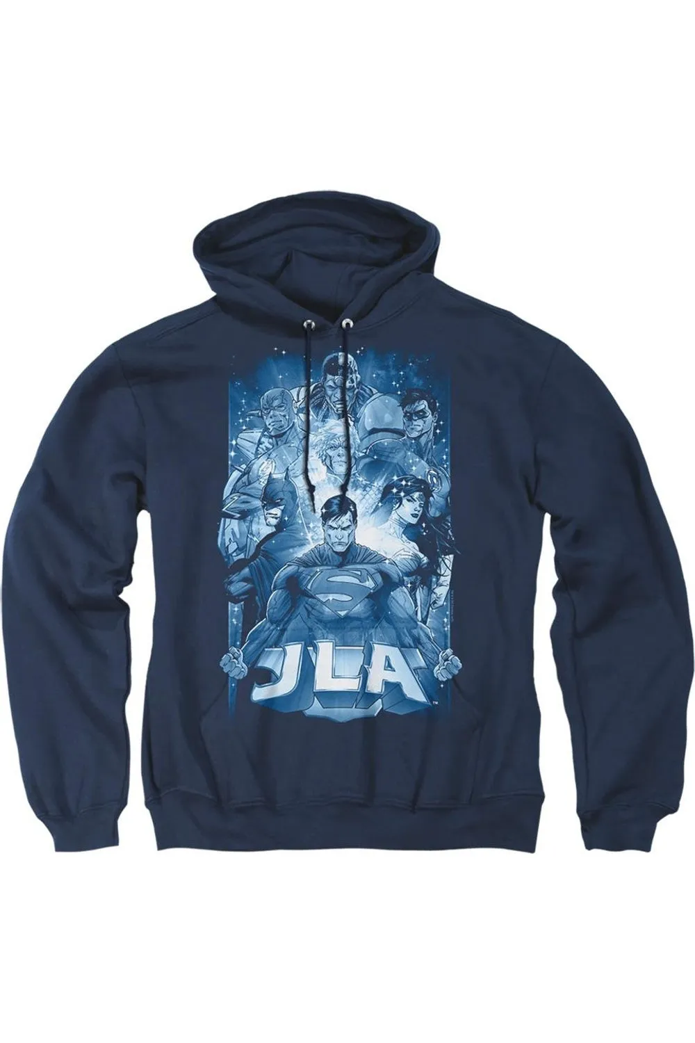 Pull à capuche adulte Justice League of America Burst