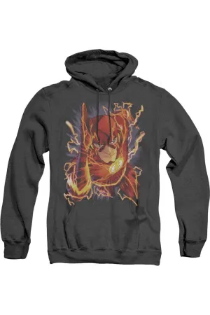 Justice League of America Flash #1 Sweat à capuche adulte Heather