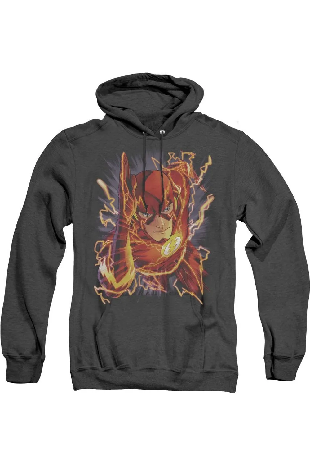 Justice League of America Flash #1 Sweat à capuche adulte Heather