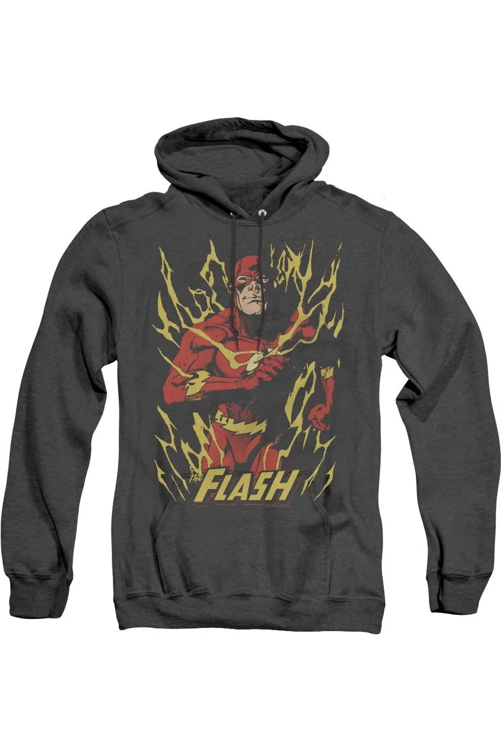 Pull à capuche adulte Justice League of America Flash Flare en Heather
